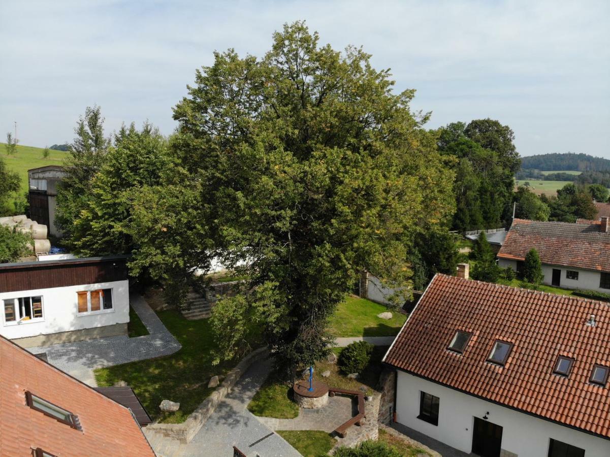 Hotel Statek Cesky Dvur Postupice Esterno foto